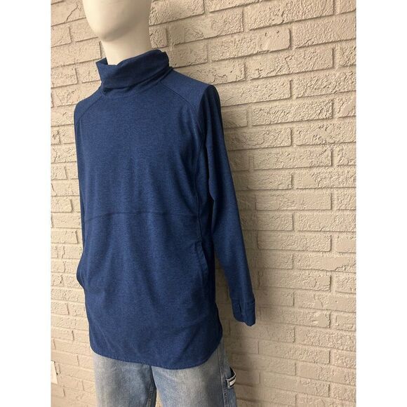 Duluth Trading Men Blue Turtleneck Sweatshirt Size XL - Picture 5 of 7